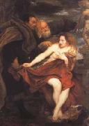 Anthony Van Dyck Susanna and The Elders (mk03) oil painting